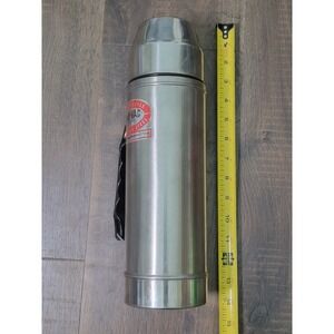 Vintage Uno-Vac Stainless Steel Thermos Bottle Thermal Efficiency‎ Guaranteed
